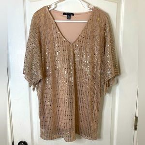 Gold Shimmer Top